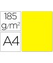 cardboard din a4 canary yellow 185 gr pack 50 sheets
