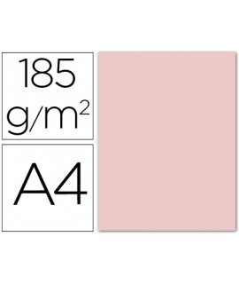cardboard din a4 pink 185 gr pack 50 sheets