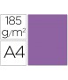 Cardboard Guarro Din A4 Violet 185 gr Pack 50 Sheets