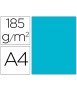 Cardboard Guarro Din A4 Turquoise Blue 185 gr Pack 50 Sheets