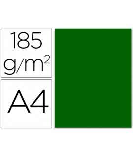 cardboard din a4 green billiards 185 gr pack 50 sheets