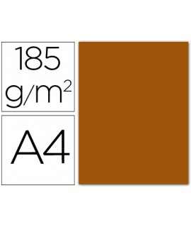 Cardboard Guarro Din A4 Chocolate Brown 185 gr Pack 50 Sheets