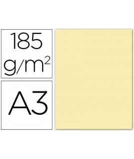 Cardboard Guarro Din A3 Cream 185 gr Pack 50 Sheets