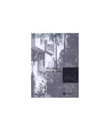 ARQUITECTONICS: mind, land & society, 26: Lecciones de Arquitectura