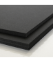 Cartón pluma 70x100 cm, 5mm. Color negro. 5 unidades