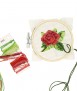 Pink cross stitch kit