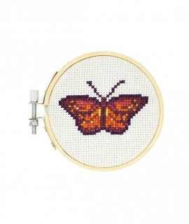 Butterfly cross stitch kit