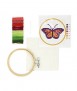 Butterfly cross stitch kit