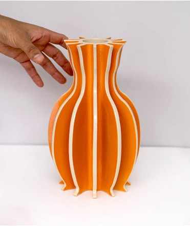 Jarrón Naranja V.15