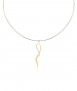 Collar Delta, bicolor