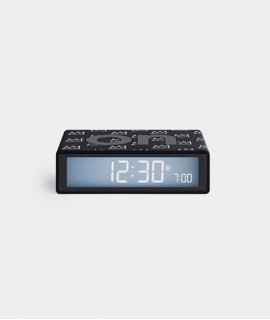 Flip+ Lexon x Jean-Michel Basquiat Crown Watch, Black