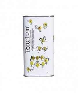 Can of Arbequina olive oil Torclum, 250 ml.