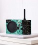 Radio Tykho 3 Lexon x Jean-Michel Basquiat, negre 