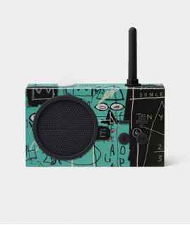 Radio Tykho 3 Lexon x Jean-Michel Basquiat, negre 