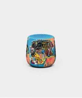 Mino+ Lexon x Jean-Michel Basquiat speaker, blue