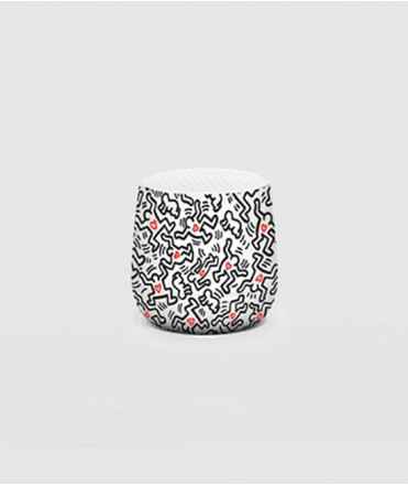 Altaveu Mino+ Lexon x Keith Haring Love, blanc