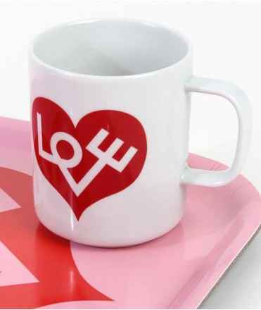 Taza Mug Love, rojo