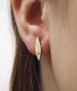 Earrings Medium wheat, gold