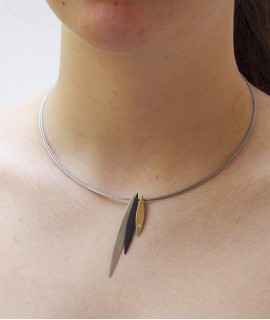 Tricolor wheat pendant