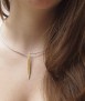 Wheat Pendant, Gold