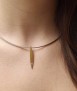 Wheat Pendant, Gold