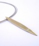 Wheat Pendant, Gold