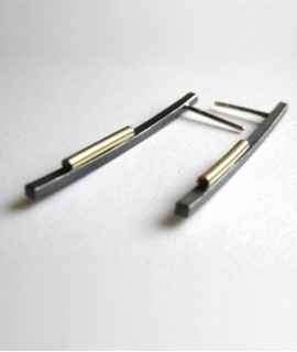 Line Earrings, Large