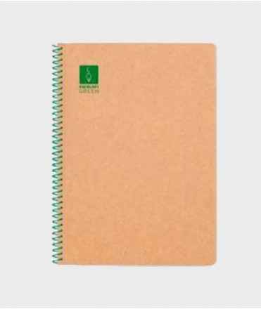 Cuaderno reciclado Escolofi liso, A5