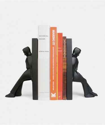 Soporte para libros Leaning Men, 2 uds.