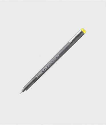 Rotulador Pigment Liner 0,3 mm, amarillo