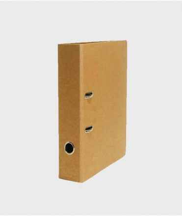 Schwartz lever filing cabinet, 2 rings. Spinel 7 cm. Size: 32x27x7 cm. Kraft color