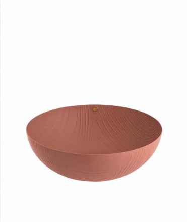 Cuenco Veneer, 29 cm. Marrón
