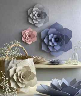 Decorative card Flower, pink