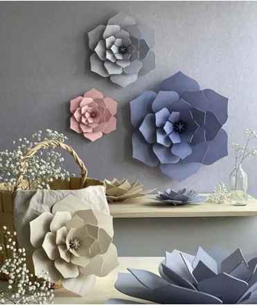 Targeta decorativa Flor, rosa