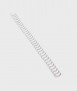 Wire-O Pas binding barrels, white. Size: 9.5 mm.