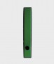 Carpeta amb funda, llom 7 cm. Mida: 35x26x7 cm. Color verd. 2 anelles quadrades