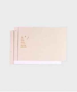 Book folder. DIN A3, white