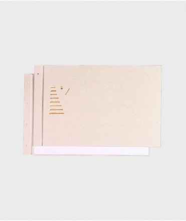 Book folder. DIN A3, white