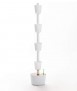 Vertical test holder, white