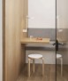Tamboret Stool 60, blanc
