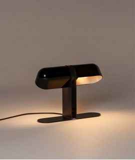 Duo table lamp, black