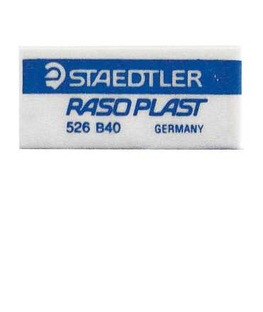 Goma desborrar Raso Plast mida gran