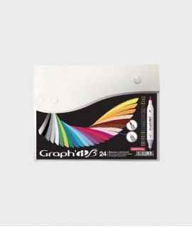 Graph'it Essential markers, 24 pcs.