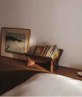 Oakland Book Holder, Walnut