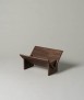 Soporte para libros Oakland, nogal