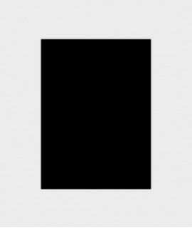 Glassy DIN A4 caps. Black. 50 units