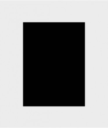 Tapes Glassy DIN A4. Color negre. 50 unitats
