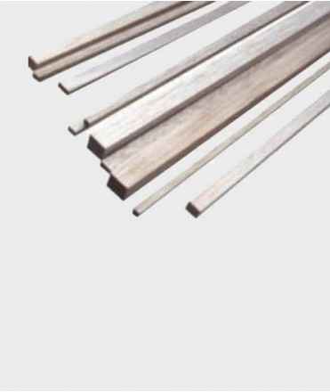 Balsa wood slat, 4x4 mm