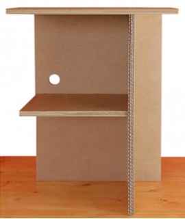 Hymy 02 table, cardboard