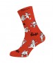 Calcetines En Patufet by Pilarín Bayés, rojo